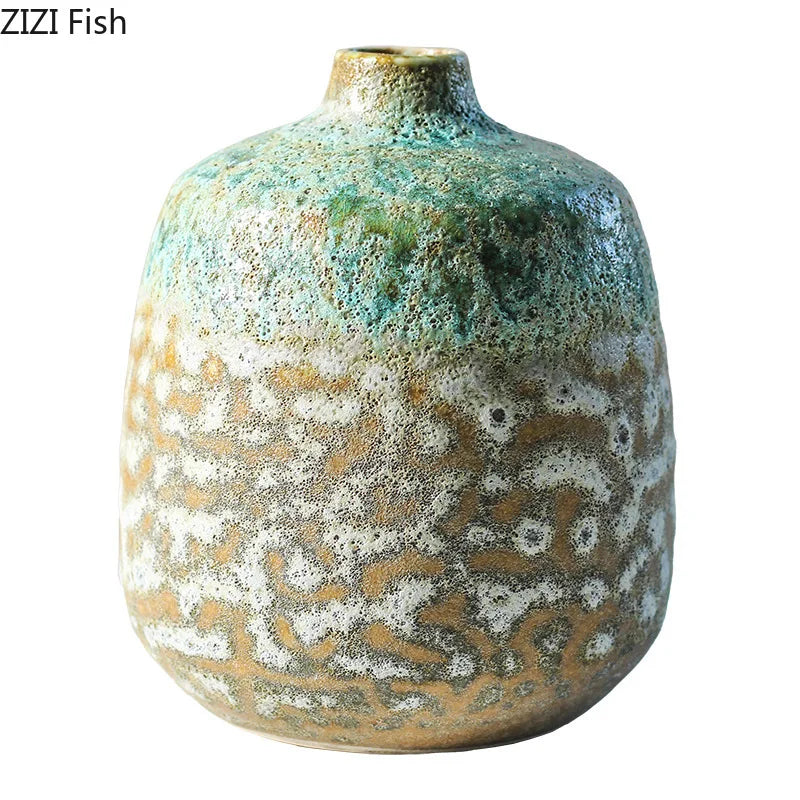 Ceramic Vase Stoneware Handmade Color