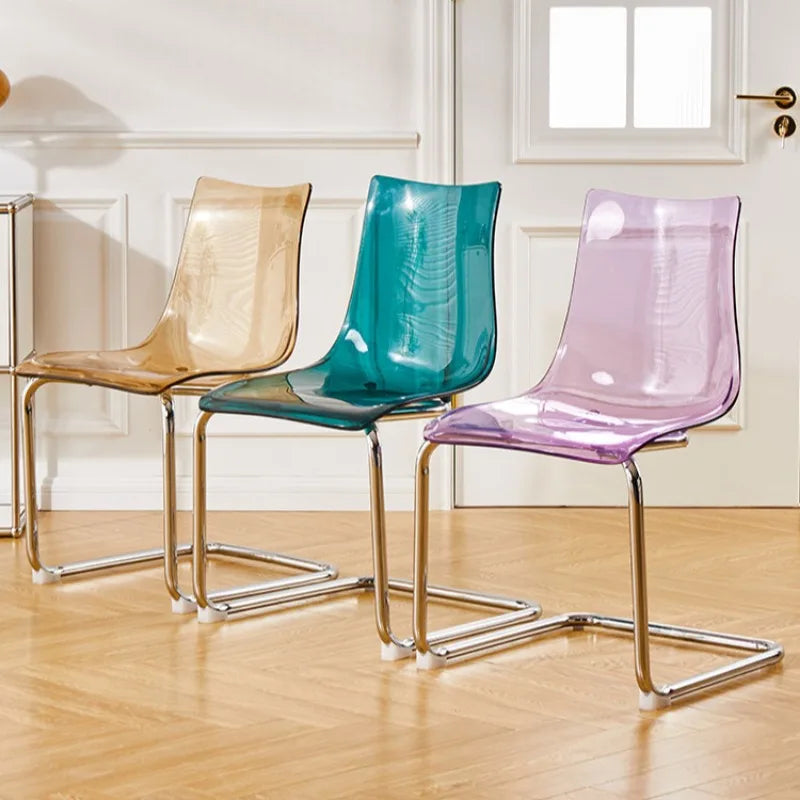 Luxury Transparent Dining Chairs