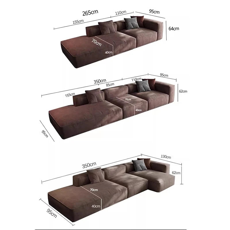 Luxury Modern Sectional Sofa Elegant