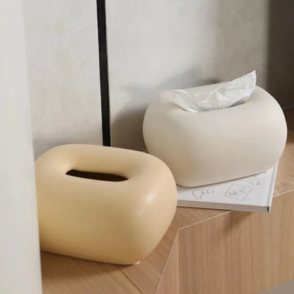 Creative ceramic tissue box