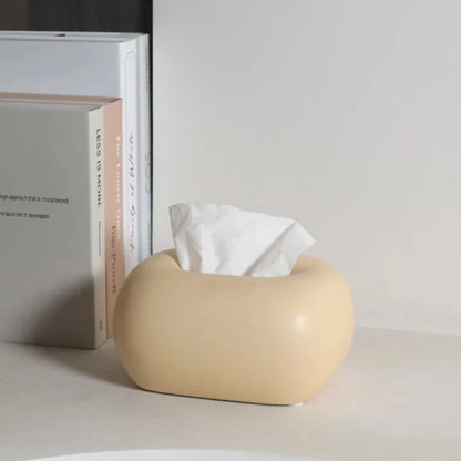 Creative ceramic tissue box