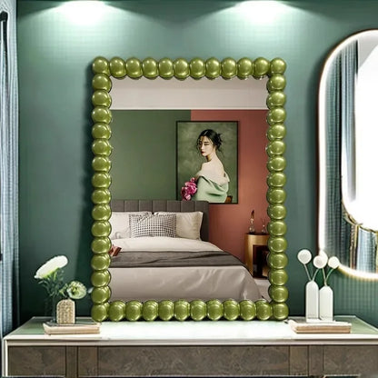 Retro style wall mirror