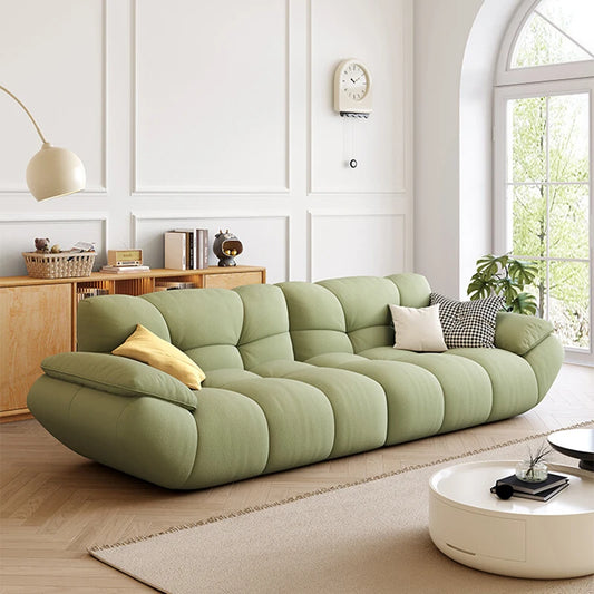 Nordic minimalist reclining living room sofa