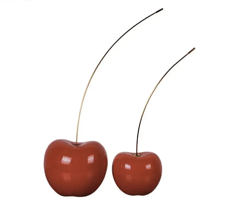 Cherry fruit statue resin craft