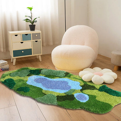 Handmade 3D Foam Tufted Rug