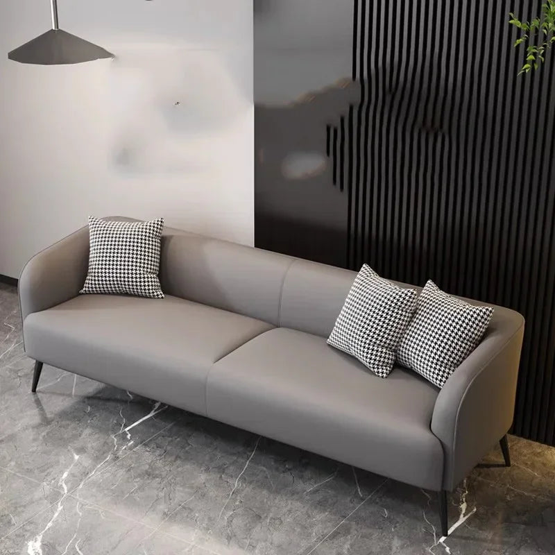 Comfortable and elegant reclining sofa with Nordic design