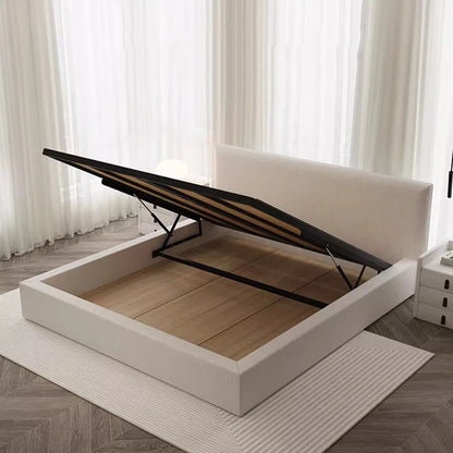 Unique aesthetic frame bed