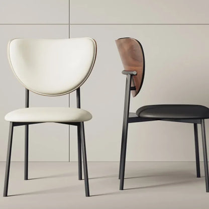 Minimalist Leather Dining Chairs