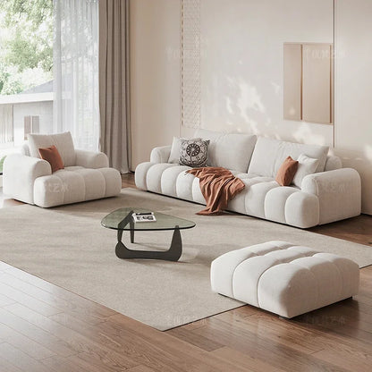 Minimalist, elegant and modern luxury comfortable sofa