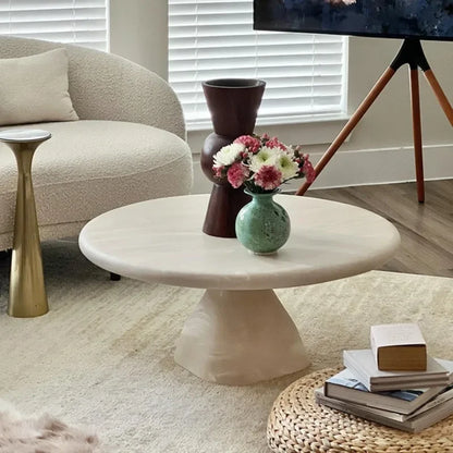 Mid Century Antique Coffee Tables Round