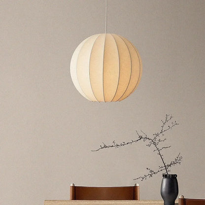 Cocoon Pendant Lamp Minimalist Silk Lantern