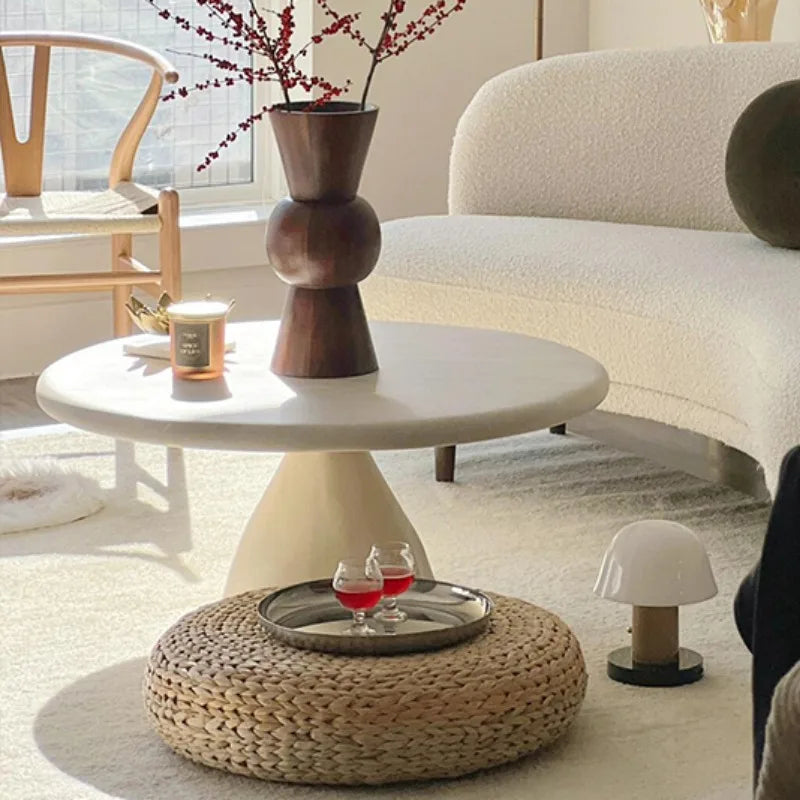 Mid Century Antique Coffee Tables Round