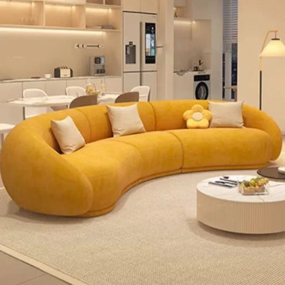 Comfortable and modern reclining sofa