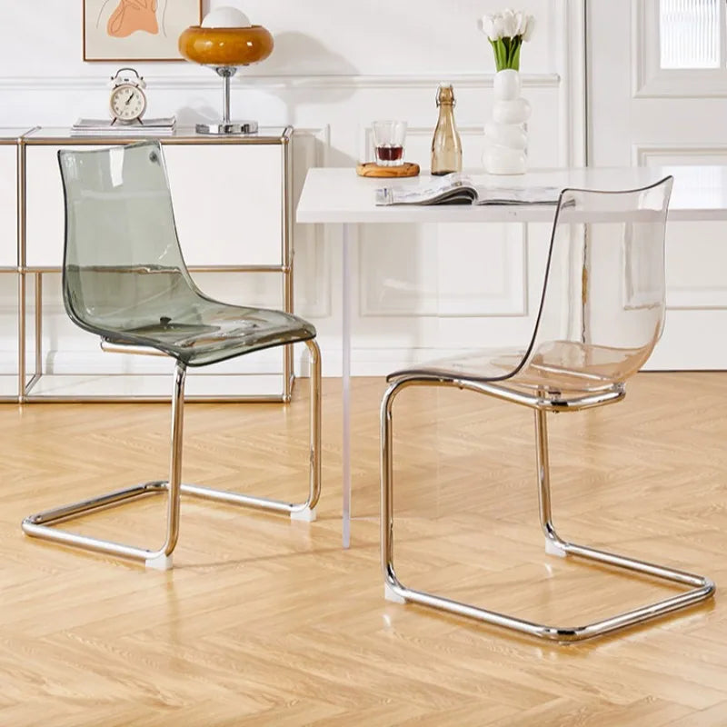 Luxury Transparent Dining Chairs