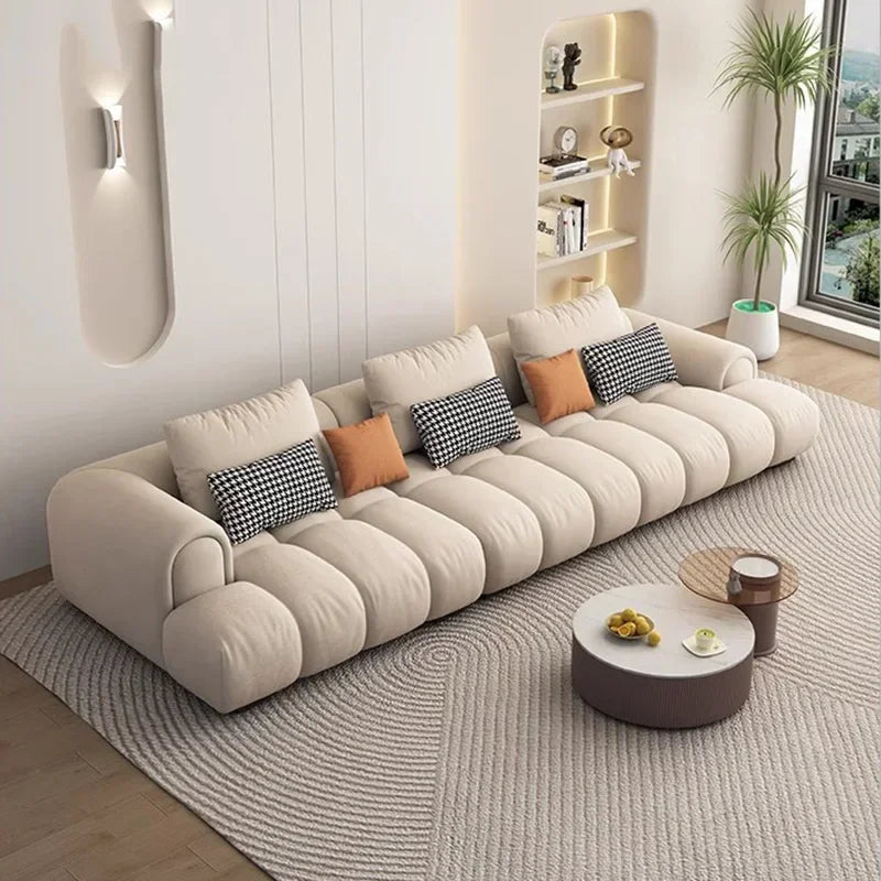 Elegant Modern Puff Sofa Comfortable