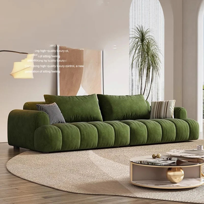 Nordic modern minimalist and luxurious living room sofas