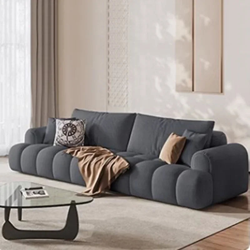 Minimalist, elegant and modern luxury comfortable sofa