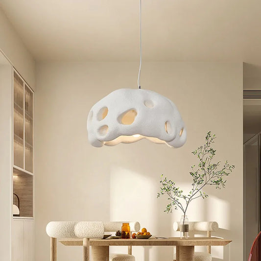 Wabi-Sabi Nordic Pendant Light Creative Cream Style