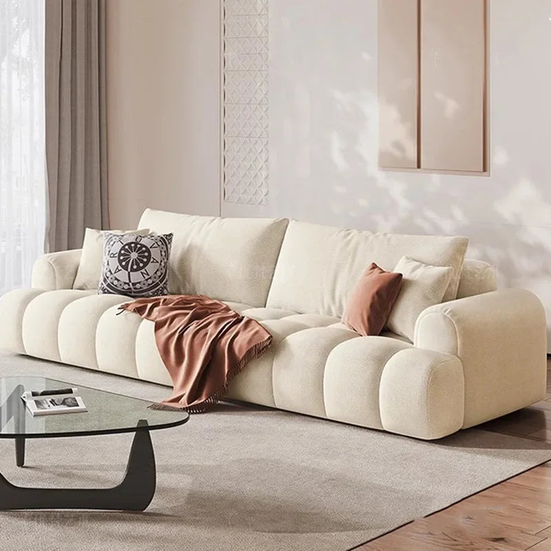 Minimalist, elegant and modern luxury comfortable sofa