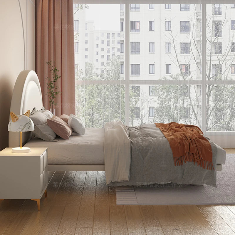 Nordic Minimalist Luxury Bed Bedroom Furniture