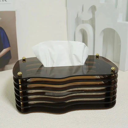 Assembled Acrylic Tissue Box