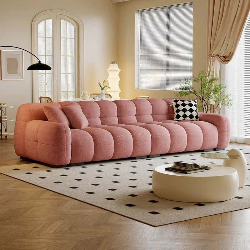 Nordic minimalist living room sofas