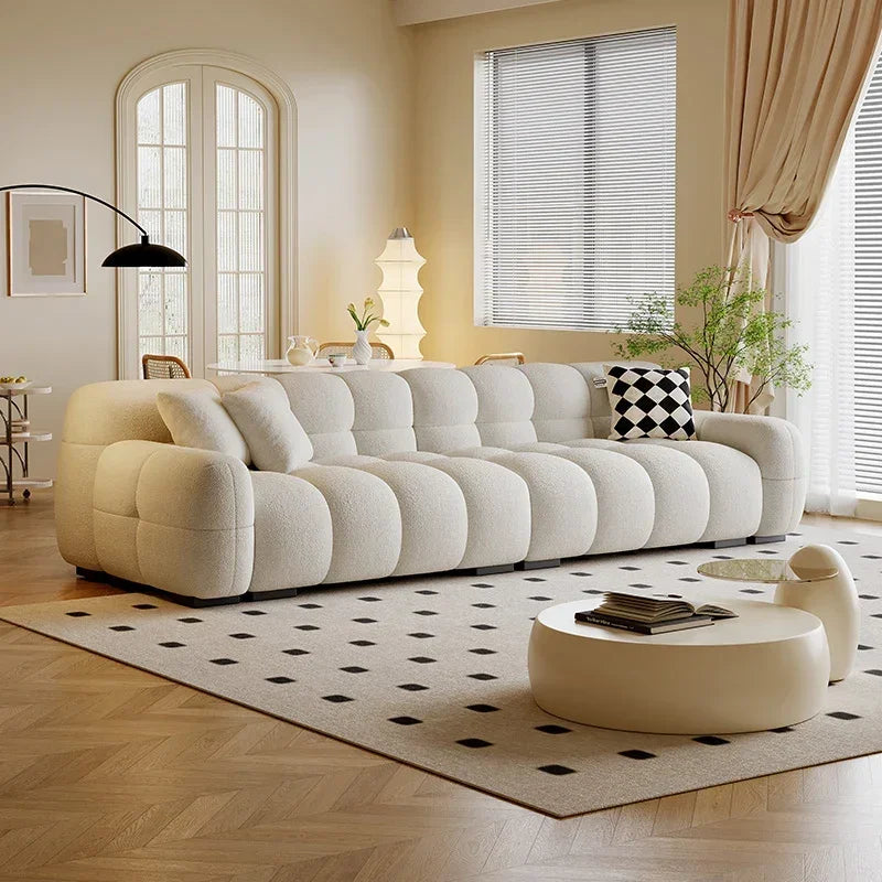 Nordic minimalist living room sofas