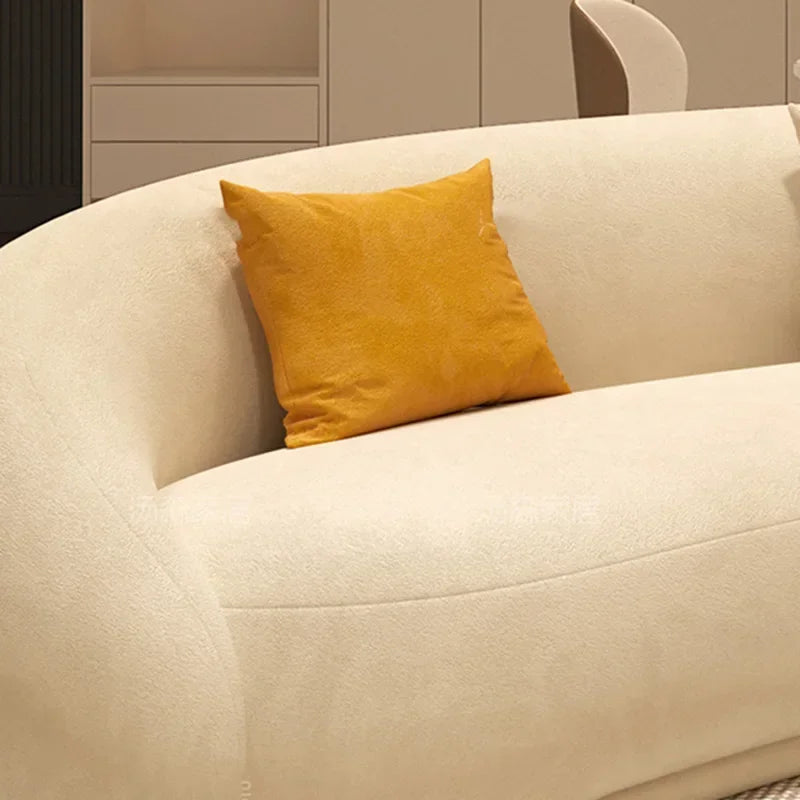 Comfortable and modern reclining sofa