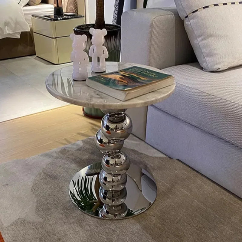 Luxury Design Round Corner Nordic Living Room Coffee Tables