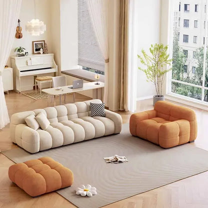 Nordic minimalist living room sofas