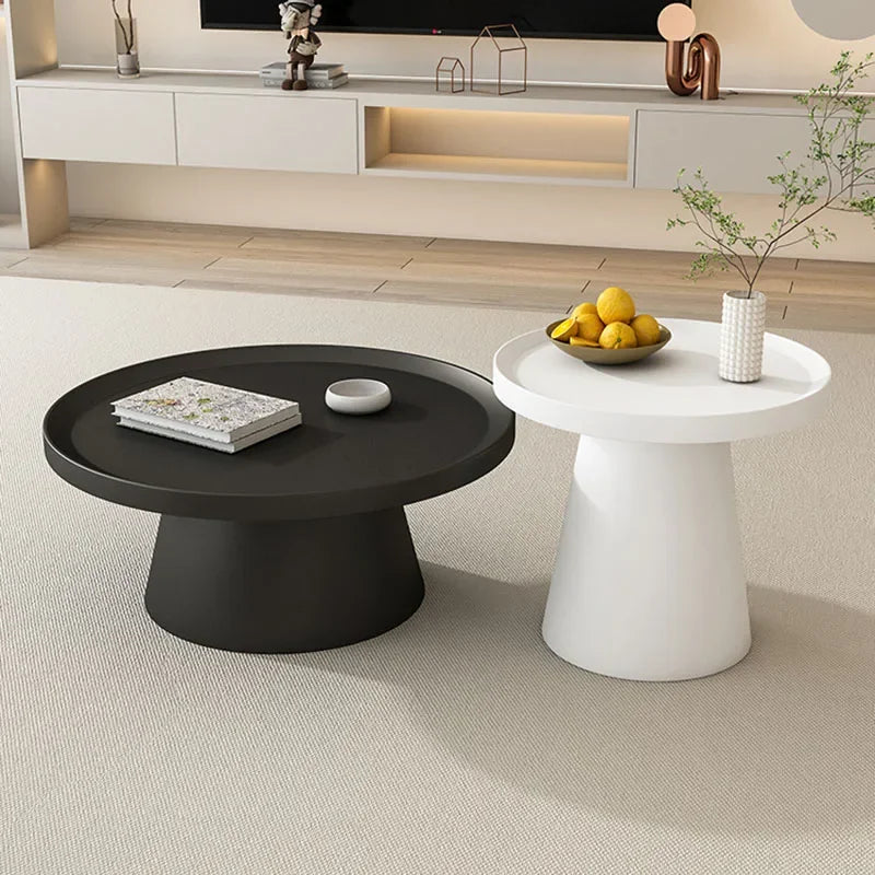 Aesthetic Tray Coffee Tables Black