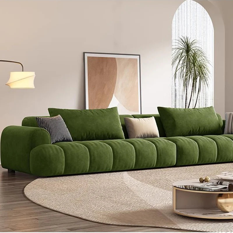 Nordic modern minimalist and luxurious living room sofas