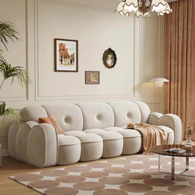 Modern Luxury Double Recliner Sofa Minimalist